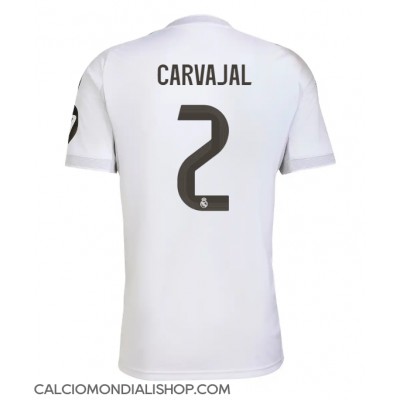 Maglie da calcio Real Madrid Daniel Carvajal #2 Prima Maglia 2025-26 Manica Corta Maglie da calcio Real Madrid Daniel Carvajal #2 Prima Maglia 2025-26 Manica Corta